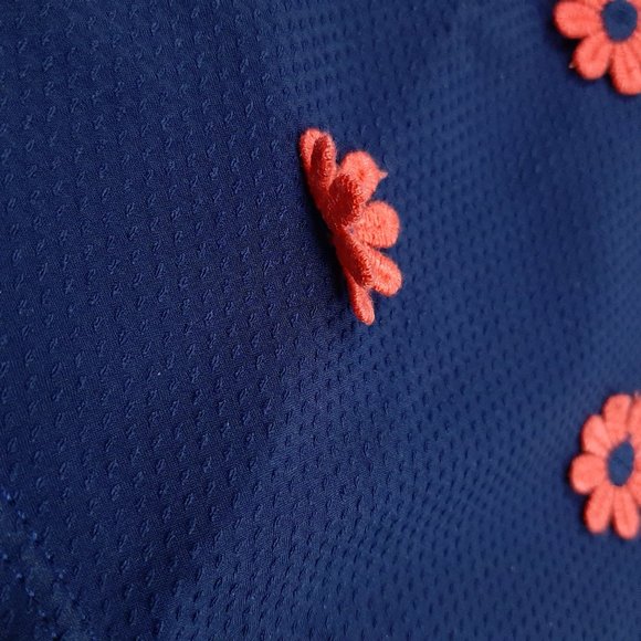 J Crew Navy Daisy High Waisted Swim Bottom - Picture 3 of 10